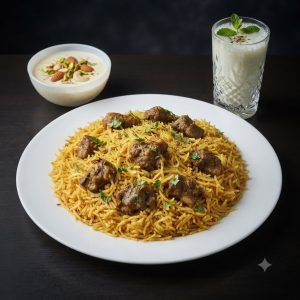 মাটন তেহারী, বোরহানী ও ফিরনী